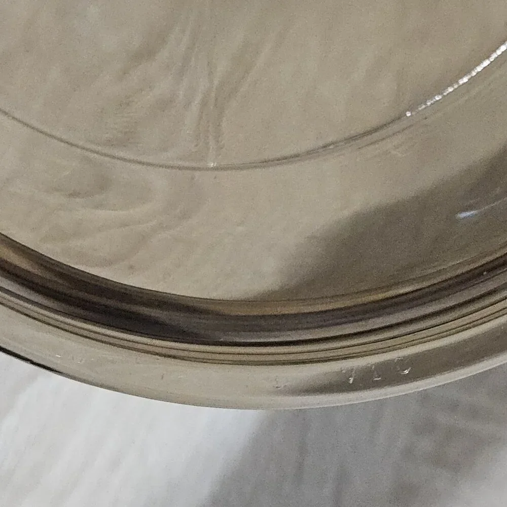 Pyrex Corning Visions Amber Glass Lid V-1-C for 1 Qt Pot or Casserole Brown
